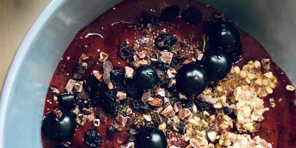 Blueberry Smoothie Bowl