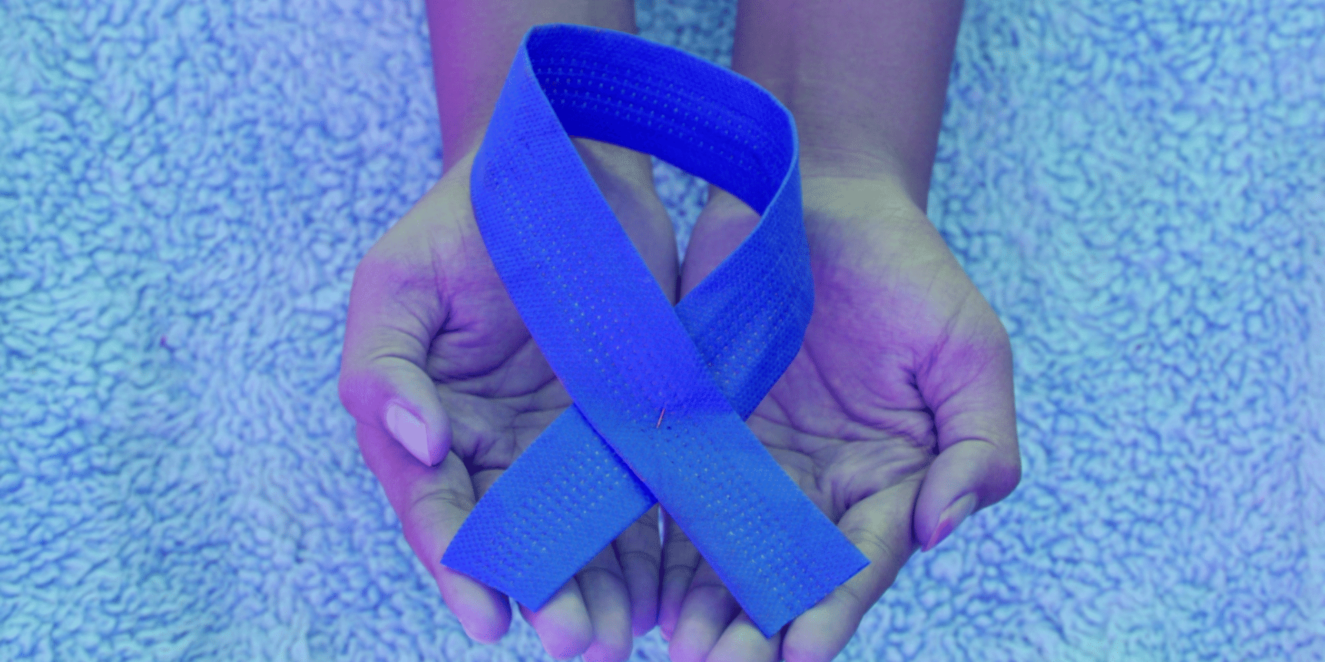 CRC awareness ribbon cancer